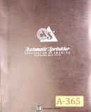 Automatic Sprinkler-Automatic Sprinkler, A-2 and 153, Wet Pipe Systems, Maintenance Manual 1973-153-A-2-01